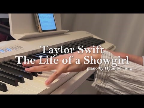 Taylor Swift - The Life of a Showgirl Piano Cover Sheet Music