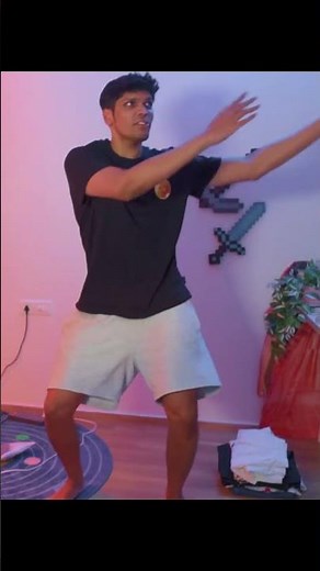 ​‪@Mythpat‬ dance....😅💙 #shorts