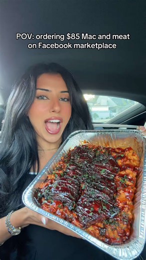 Ordering food of Facebook parkerplace pt 3!! #pov #eating #mukbang #marketplace
