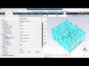 Radiation Heat Transfer in a Computer Room, ANSYS Fluent Simulation Training