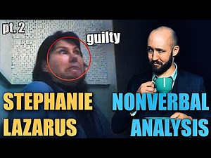 Criminal Cop Stephanie Lazarus' CHAOTIC Nonverbal Communication | Body Language Analyst Reacts