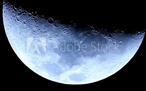 Moon footage / The Moon is an astronomical body that orbits planet Earth and is Earth's only permanent natural satellite. It is the fifth-largest natural satellite in the Solar System