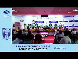 PSG Polytechnic College Foundation Day - 2025