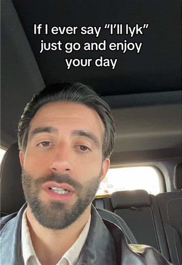 When You Say 'I'll Let You Know' Meaning