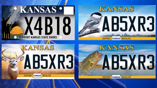 How to get a Kansas wildlife license plate