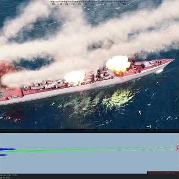 Chinese Hypersonic & Supersonic Missiles vs Admiral Nakhimov Battlecruiser #SeaPower