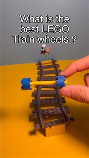 What is the Best LEGO TRAIN Wheels? 🚂 // #lego #legotrain