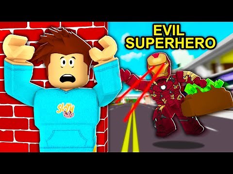 SUPERHEROES Are Secretly VILLAINS.. (Roblox)