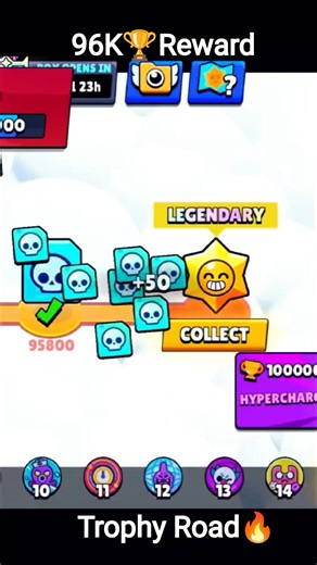 96K🏆Reward😍#brawlstars#supercell#brawl#hyra#shorts