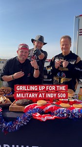 Rick Reichmuth and The McLemore Boys honor the military while grilling up some good food at the #Indy500. | Fox News