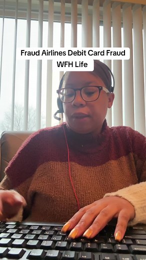 Airline Fraud Debit Card #fraud #airline #debitcard #wfh #wfhlife