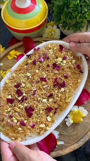 Indian Style Kunafa Recipe | Crispy Outside, Creamy Inside 😍 #kunafarecipe #indiankunafa #dessert