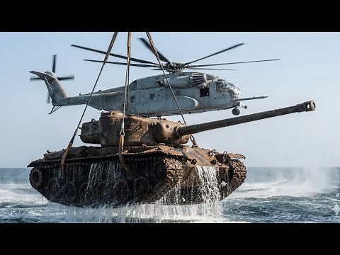 Restoring a tank buried deep beneath the sea for decades — and an UNEXPECTED ending