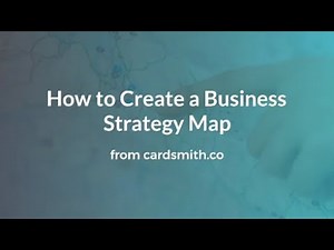 How to Create a Business Strategy Map