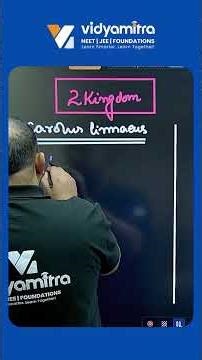 Two Kingdom Classification by Carolus Linnaeus | NEET 2026 Biology Preparation #neet2026