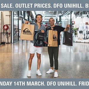 Craving bargains? The DFO Uni Hill Big Brand Sale is back this long weekend from Friday 11 – Monday 14 March 2022, open 10AM – 6PM daily 🛍️🛍️ Hungry for more? Shop the Big Brand Sale and you could WIN a $1,000 shopping spree. Find out more at https://www.unihill.dfo.com.au/big-brand-sale | DFO Uni Hill