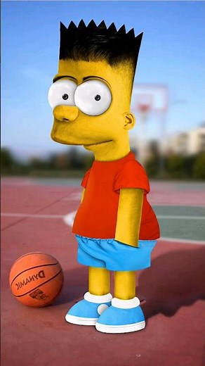 Bart 🙄✨️#realistic #simpsons