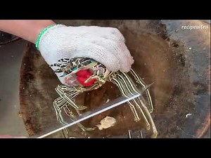 Japanese Street Food - GIANT RAINBOW LOBSTER Sashimi Japan Seafood lobstar