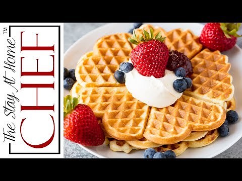 Easy Norwegian Waffles