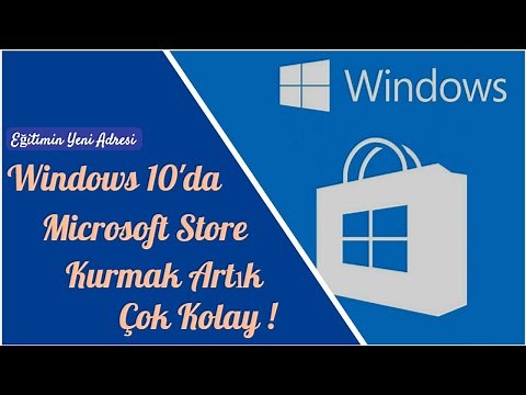 Windows 10'da Microsoft Store Yüklemek Çok Kolay ! Çözüldü