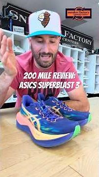 Long Term Test: Asics Superblast 3 | SneakerFactoryRun Reviews