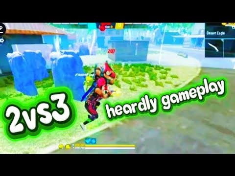 Garena freefire castom (2vs3)only desert eagle + M1887💪।