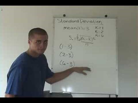 Math Videos - Standard Deviation