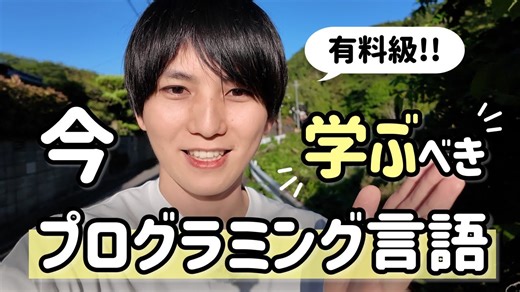 有料級の価値！今学ぶべきプログラミング言語とAIアプリ開発への応用