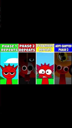 Anti-Shifted Phase 3 Repeat Chaos Takes Over! 🔥 #sprunki #sprunkimod #incredibox#sprunkifans #duet
