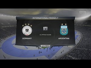 (PS4) FIFA 15 | Germany vs Argentina - Next-Gen Full Gameplay (1080p HD)