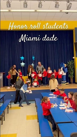 Awards School Honor roll students miami dade #usa #school ool