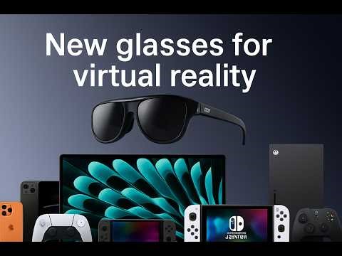 160-Inch Screen in AR Glasses?! 🤯 Vizo Z1 Pro Explained #ARGlasses #VizoZ1Pro #TechNews #Kickstarter
