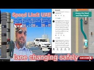 How to Avoid Speed Camera Fines in UAE | Lane Change Safety Guide