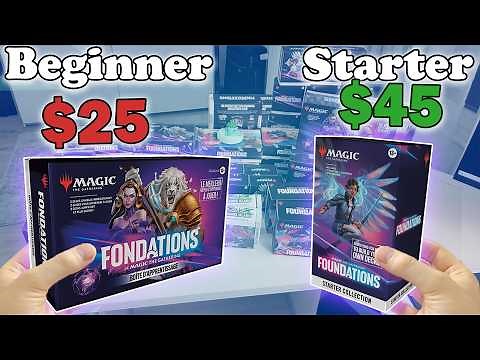 Let's Compare, Which Is Worth To Buy? Foundations Beginner Box VS Starter Collection