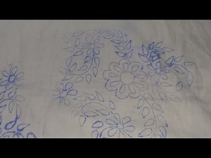 How to Make Aara well design for pillow cover design
