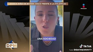 Saskia Niño de Rivera responde a acusaciones sobre Carmen Salinas