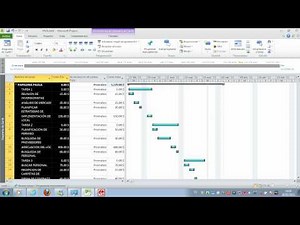 TUTORIAL MICROSOFT PROJECT 2010
