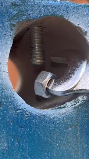 The genius fix for impossible screw spots Smart hack for perfect fit #CaliGarage #NutTrick #diyfix #GeorgiaWorks #USA