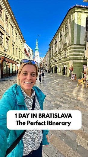 One day in Bratislava 🇸🇰✨ Small capital… BIG charm! Here’s the perfect itinerary 👇 🏰 Start at Bratislava Castle for city views ⛪ Explore Old Town & St. Michael’s Gate 📸 Say hi to Čumil the cheeky statue 💙 Don’t miss the Blue Church 🥘 Eat bryndzové halušky (Slovak comfort food!) at Zil Verne or Koliba Kamzik 🥐 Try a Bratislava roll, walnut filling is the best at Pressburg Bajgel ☕ Coffee at Mondieu or Black Save this for your trip & follow for more travel itineraries ✈️✨ #Bratislava #Slov