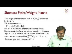 Lec 19 All Pair Shortest Path