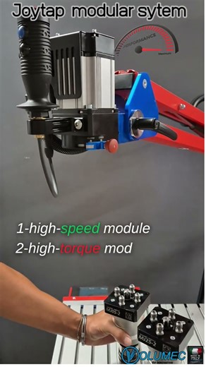 DRILLING-TAPPING ARM JOYTAP MODULAR SYSTEM #drill #tapping #tools #cncmachining #volumec