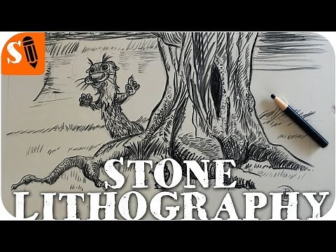 How Stone Lithography Works