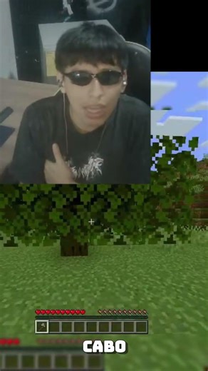 ¿CÓMO SE ROMPE LA MADERA? Veo un tutorial para talar un árbol LLORANDO 😭💀🤬 #Minecraft # #shorts