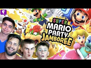 Super Mario Party Jamboree on HobbyFamilyTV - Videos For Kids