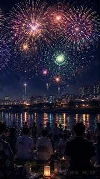 🎆 POV: 河川敷で見上げる夏の花火大会