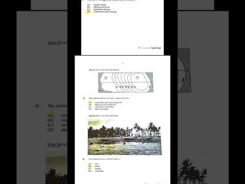 2023 Csec Geography paper 1 Answers 