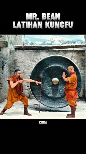 Mr. Bean Mengacaukan Latihan Kungfu Shaolin