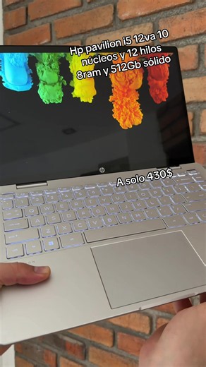 HP Pavilion i5 12va Gen: Laptop Económica en Ecuador por $430