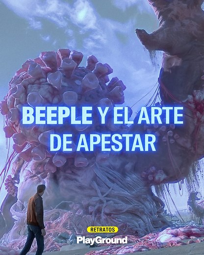 Se llama Mike Winkelmann pero es mejor conocido como beeple, un artista que lleva más de 13 años publicando diariamente sus creaciones. “Mi filosofía del arte en general dicta que no depende tanto de mí decidir si el trabajo es bueno o malo, sino que yo soy el responsable de hacerlo y la gente de decidir si es bueno o es basura (como yo creo)”. | PlayGround