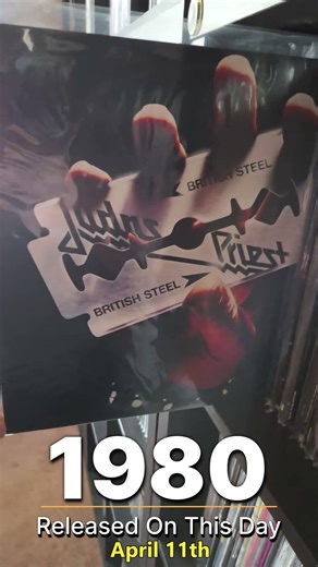 JUDAS PRIEST Released This Day 1980 BRITISH STEEL